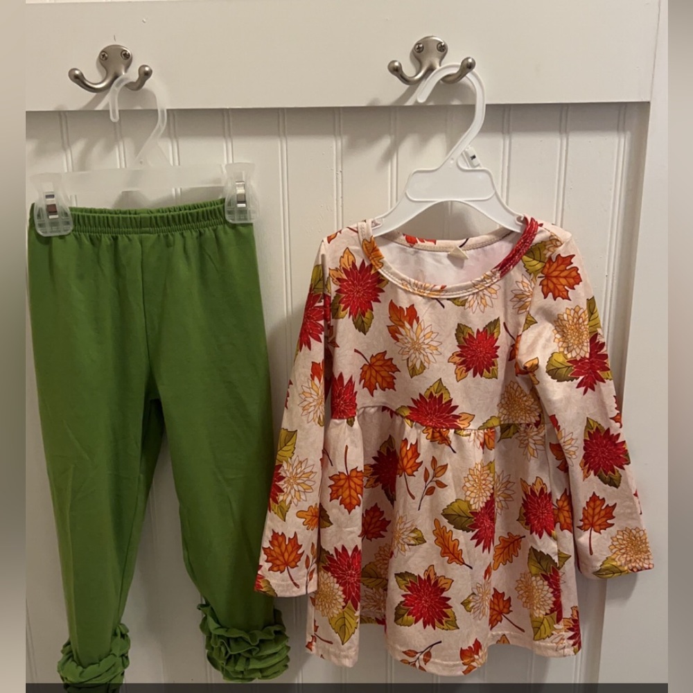 2T toddler fall outfit EUC